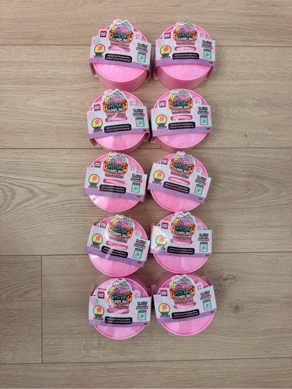 10 New Sealed  RMS Cotton Candy Mystery Dumpling